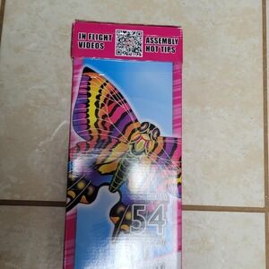 X-Kites Butterfly 3-D Nylon Kite Wingspan: 54 inch Wingspan Rare New Fiberglass